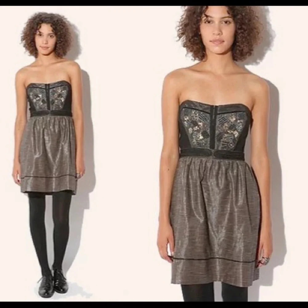 Uo Staring at Stars Milkmaid Dress, Size 12, EUC